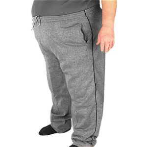 Pánské nadrozměrné tepláky velikosti 7XL/9XL sivé barvy