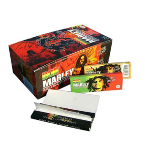 Papírky cigaretové BOB MARLEY