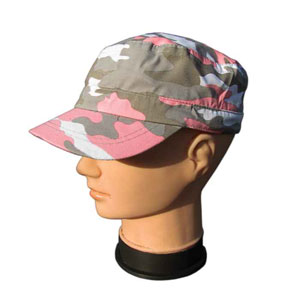 Kšiltovka maskáčová PINK head