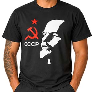 Tričko CCCP Lenin černé
