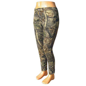 Kalhoty dámské PDJ maskáčové Realtree