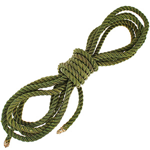 Vojenské lano ČSLA originál zelené 8mm