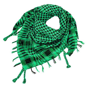Šátek Arafat zelená