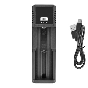 Nabíječka na 1 baterii 18650 Li-ion 3,7V CH1A