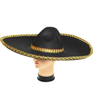 Sombrero klobouk černý