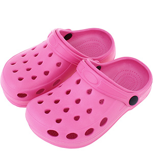 Kroksy pro děti růžové S005