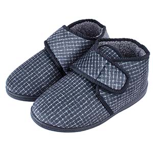 Pánské důchodky na zimu, šedé N1621