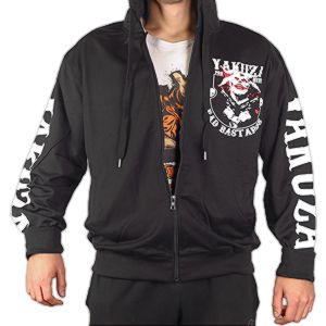 Mikina Yakuza černá 615NAM