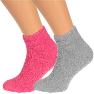 Dámské froté ponožky 2páry Barevné