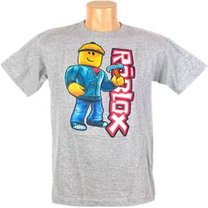 Triko dětské Roblox šedé