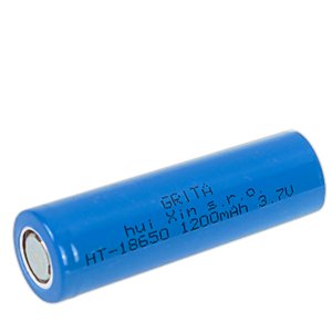 Nabíjecí baterie 18650 1200mAh 3,7V bez výstupku