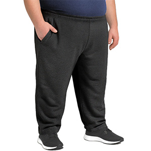Pánské tepláky 9XL nadměrná velikost černé TFT