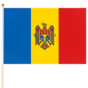 Moldavsko vlajka malá