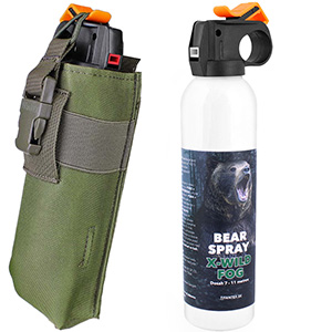 Sprej na medvědy s pouzdrem X-WILD Fog 300ml