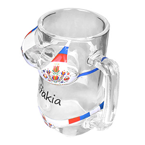 Sklenice na pivo sexy 0,3 l Slovakia lidový motiv
