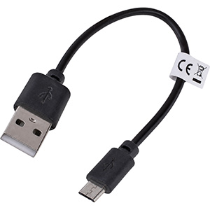 Napájecí kabel USB/Micro USB 19,5cm