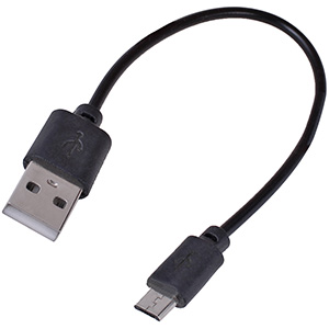 Napájecí kabel USB/Micro USB 19,5cm