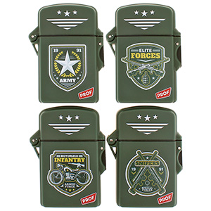 Tryskové zapalovače ARMY 4ks