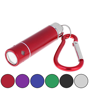 Mini LED baterka s karabinkou Klíčenka 6F